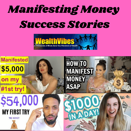 manifesting money success stories