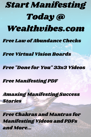 Manifesting using free tools at wealthvibes